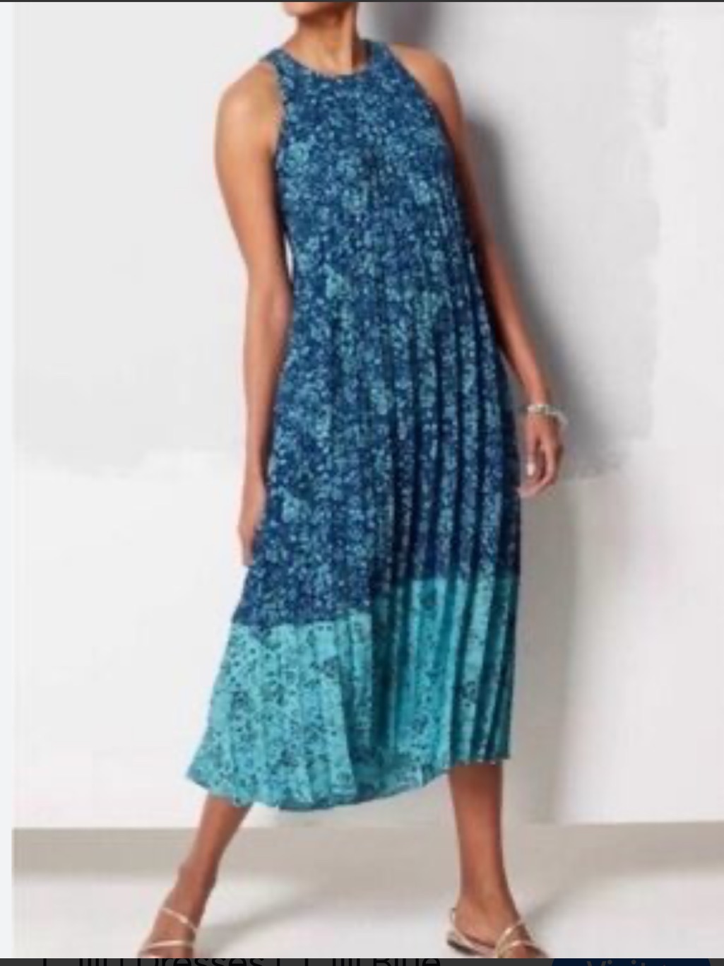 J. Jill Wearever Collection Pleated Midi- Worn Twice.